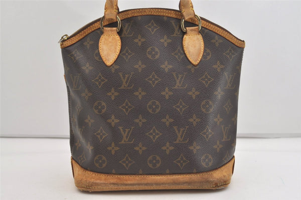 Authentic Louis Vuitton Monogram Lockit Hand Tote Bag Purse M40102 LV 4412J
