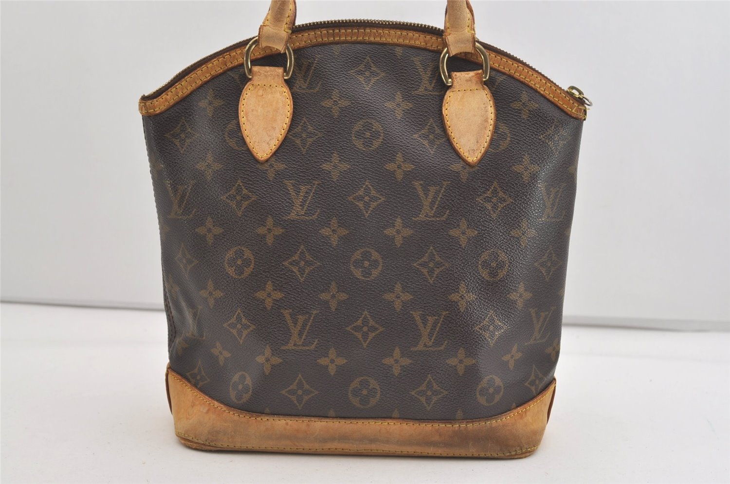Authentic Louis Vuitton Monogram Lockit Hand Tote Bag Purse M40102 LV 4412J