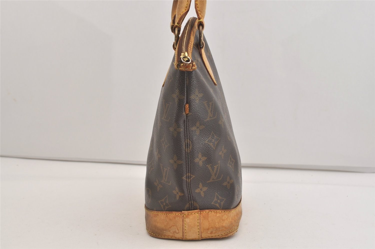 Authentic Louis Vuitton Monogram Lockit Hand Tote Bag Purse M40102 LV 4412J