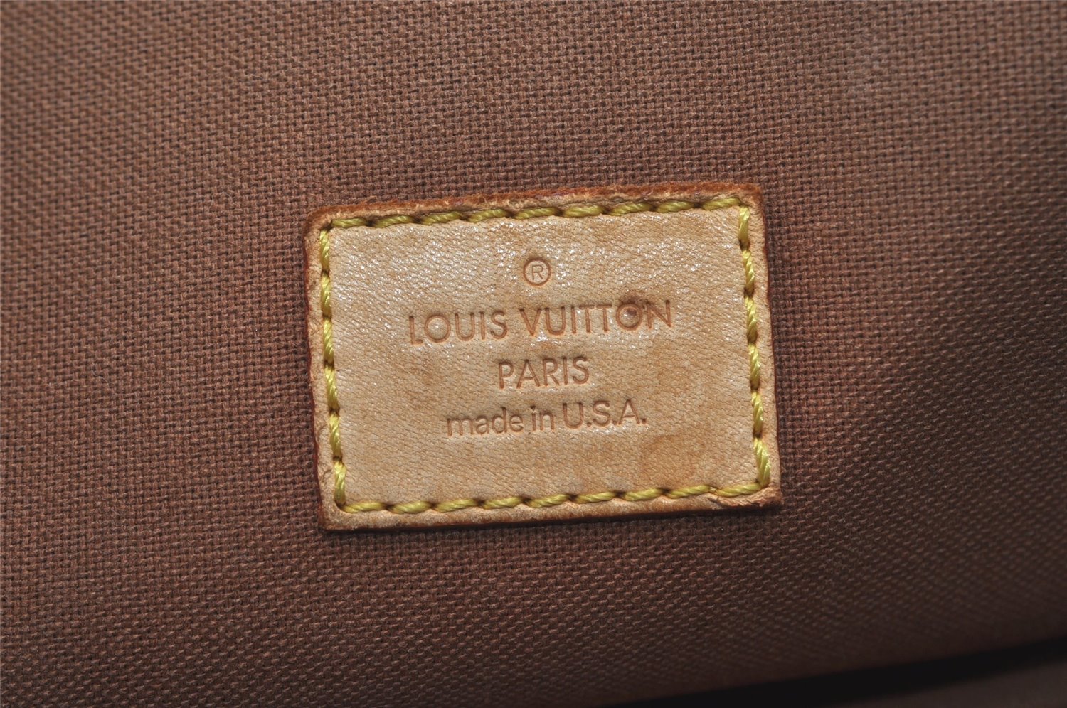 Authentic Louis Vuitton Monogram Lockit Hand Tote Bag Purse M40102 LV 4412J