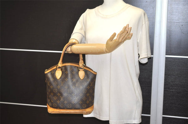 Authentic Louis Vuitton Monogram Lockit Hand Tote Bag Purse M40102 LV 4412J