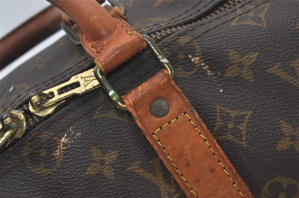 Authentic Louis Vuitton Monogram Keepall 45 Travel Boston Bag M41428 LV 4413I