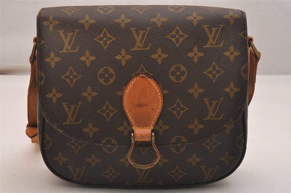 Authentic Louis Vuitton Monogram Saint Cloud GM M51242 Shoulder Cross Bag 4413J