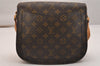 Authentic Louis Vuitton Monogram Saint Cloud GM M51242 Shoulder Cross Bag 4413J