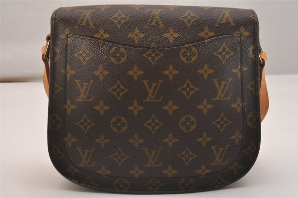 Authentic Louis Vuitton Monogram Saint Cloud GM M51242 Shoulder Cross Bag 4413J
