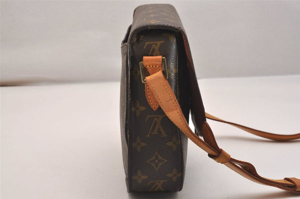 Authentic Louis Vuitton Monogram Saint Cloud GM M51242 Shoulder Cross Bag 4413J