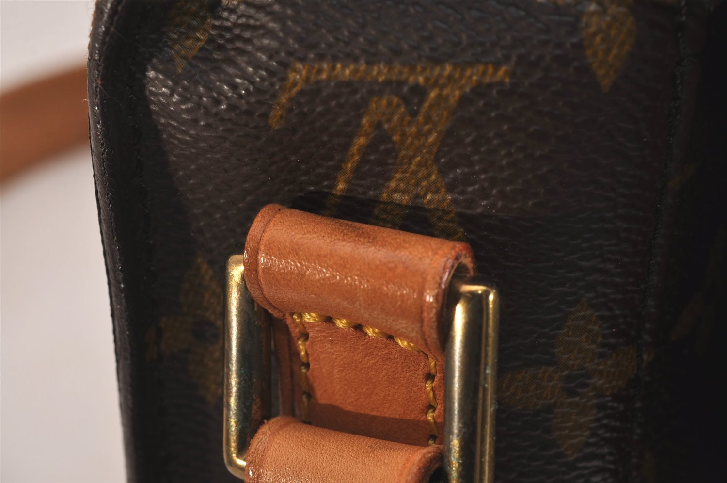 Authentic Louis Vuitton Monogram Saint Cloud GM M51242 Shoulder Cross Bag 4413J