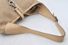 Authentic GUCCI Kandinsky Shoulder Hand Bag Punching Leather 28628 Beige 4413K