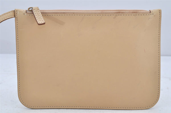 Authentic GUCCI Kandinsky Shoulder Hand Bag Punching Leather 28628 Beige 4413K