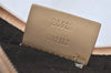 Authentic GUCCI Kandinsky Shoulder Hand Bag Punching Leather 28628 Beige 4413K
