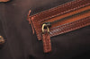 Authentic GUCCI Shoulder Tote Bag GG Canvas Leather 120897 Brown 4414J