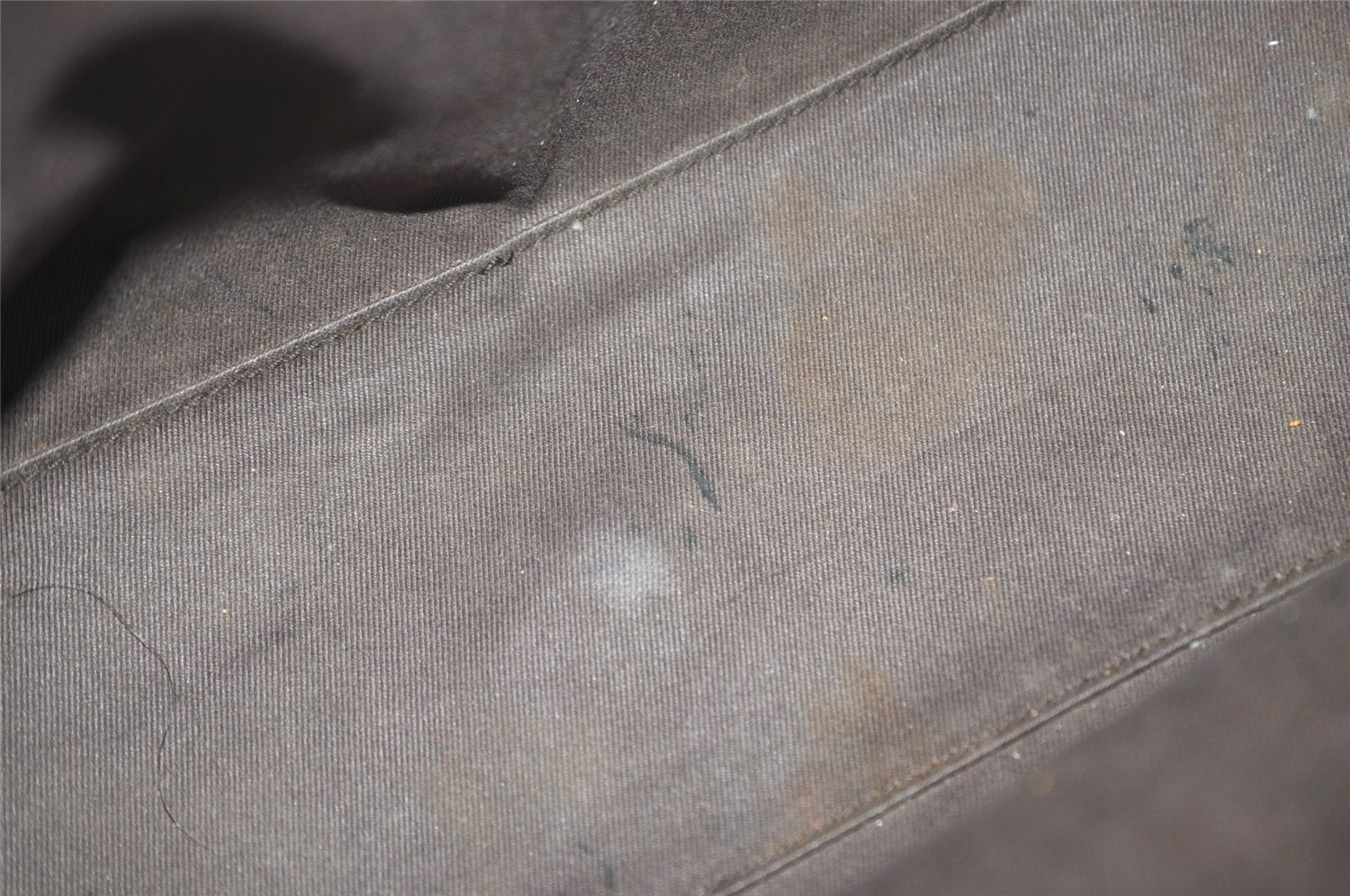 Authentic GUCCI Shoulder Tote Bag GG Canvas Leather 120897 Brown 4414J