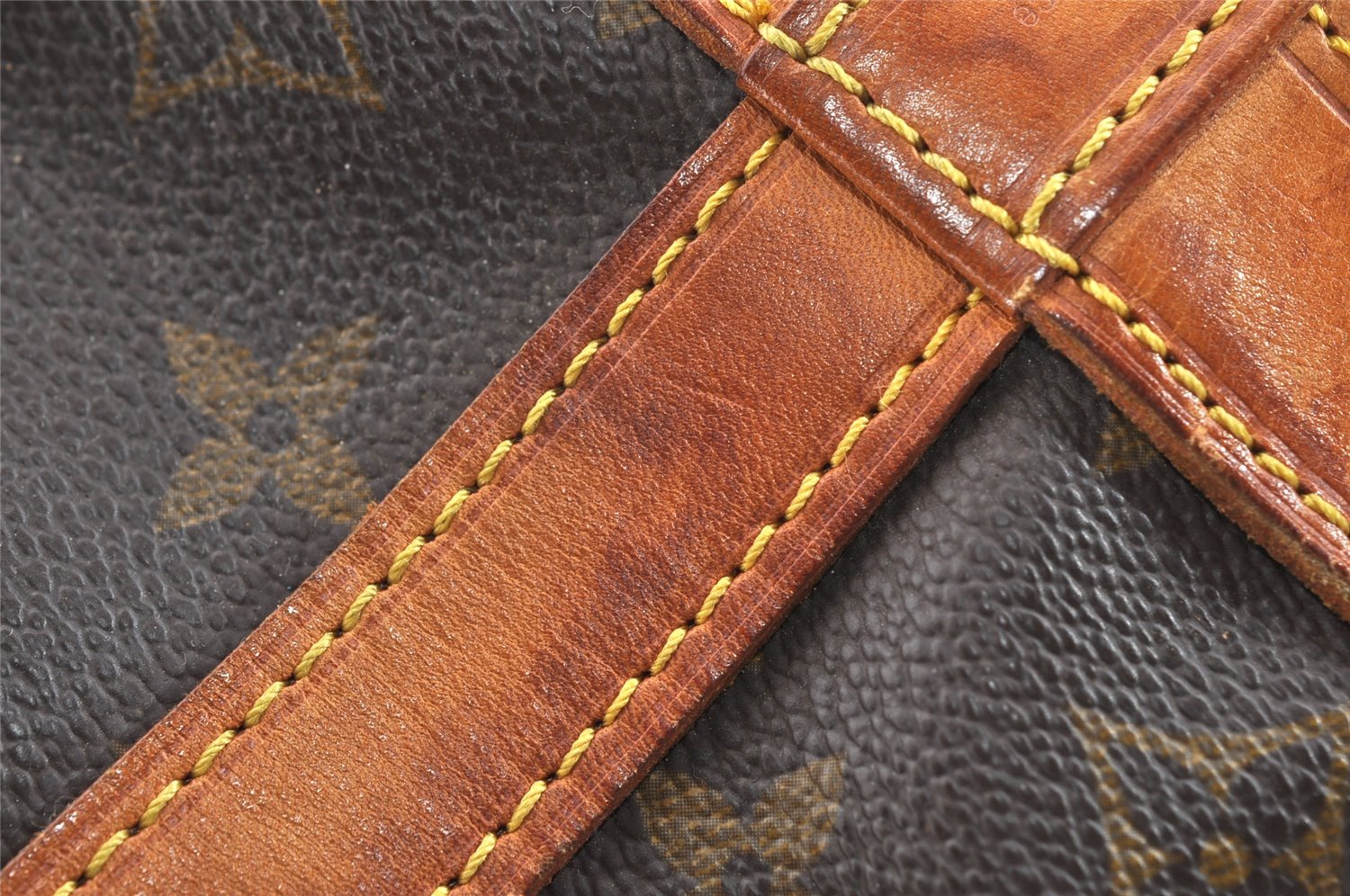 Authentic Louis Vuitton Monogram Noe Shoulder Drawstring Bag M42224 LV 4415I