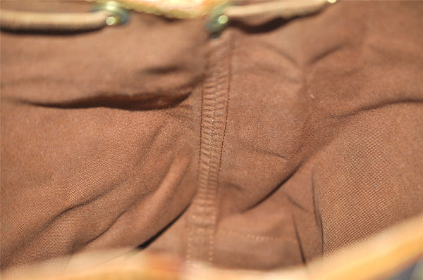 Authentic Louis Vuitton Monogram Noe Shoulder Drawstring Bag M42224 LV 4415I