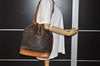 Authentic Louis Vuitton Monogram Noe Shoulder Drawstring Bag M42224 LV 4415I