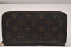 Authentic Louis Vuitton Monogram Zippy Long Wallet Purse M60017 LV 4415J