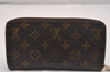 Authentic Louis Vuitton Monogram Zippy Long Wallet Purse M60017 LV 4415J