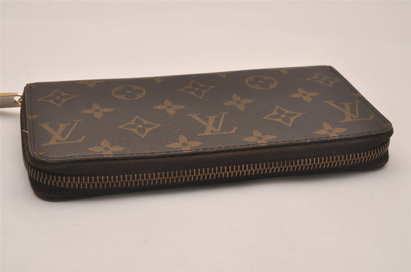 Authentic Louis Vuitton Monogram Zippy Long Wallet Purse M60017 LV 4415J