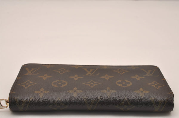 Authentic Louis Vuitton Monogram Zippy Long Wallet Purse M60017 LV 4415J