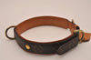 Authentic Louis Vuitton Monogram Collier Baxter GM Dog Collar M58070 LV 4416J