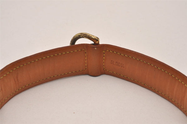 Authentic Louis Vuitton Monogram Collier Baxter GM Dog Collar M58070 LV 4416J