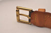 Authentic Louis Vuitton Monogram Collier Baxter GM Dog Collar M58070 LV 4416J
