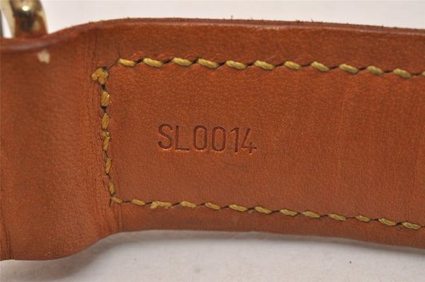 Authentic Louis Vuitton Monogram Collier Baxter GM Dog Collar M58070 LV 4416J