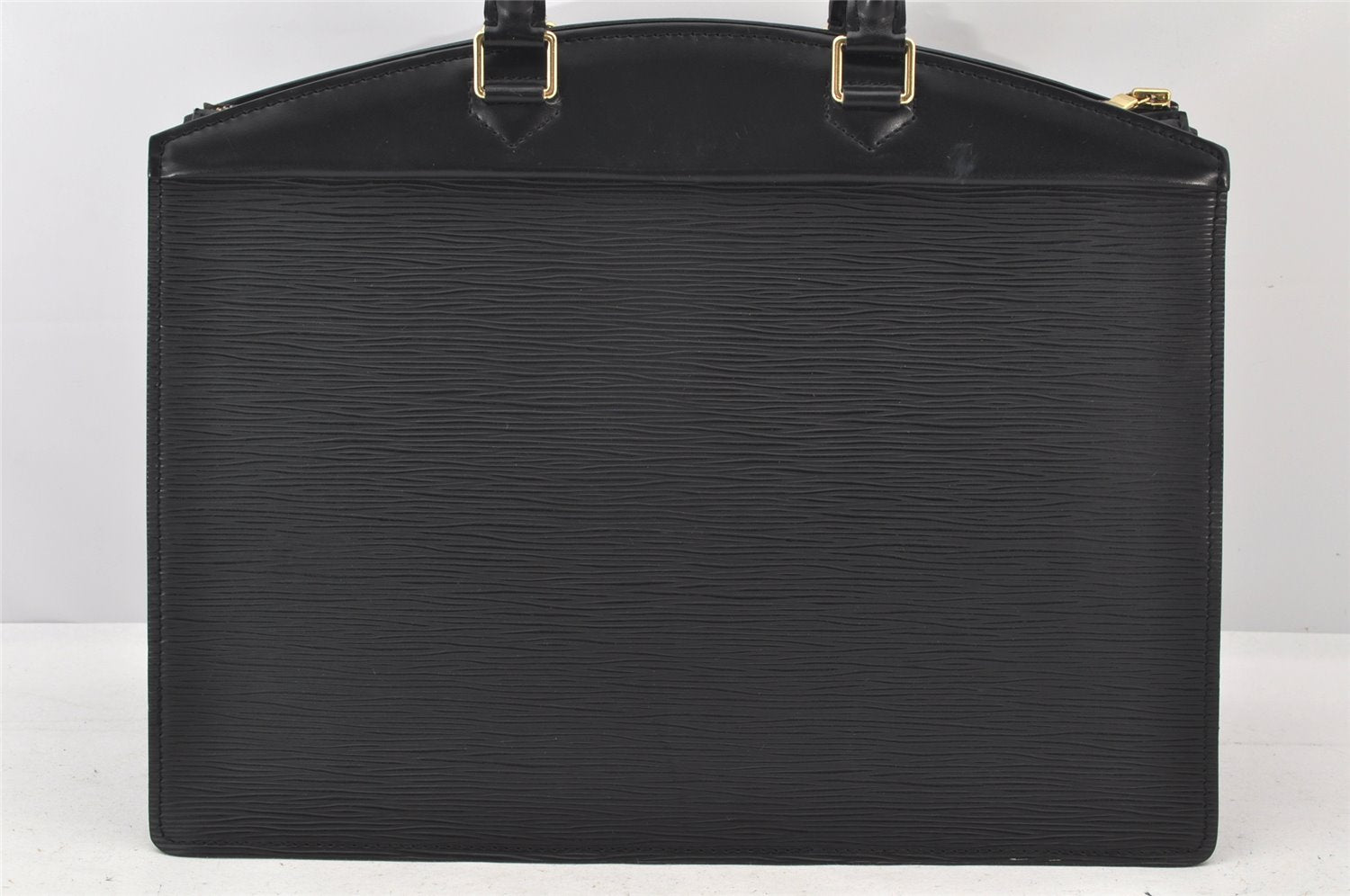 Authentic Louis Vuitton Epi Riviera Hand Bag Black M48182 LV Junk 4416K