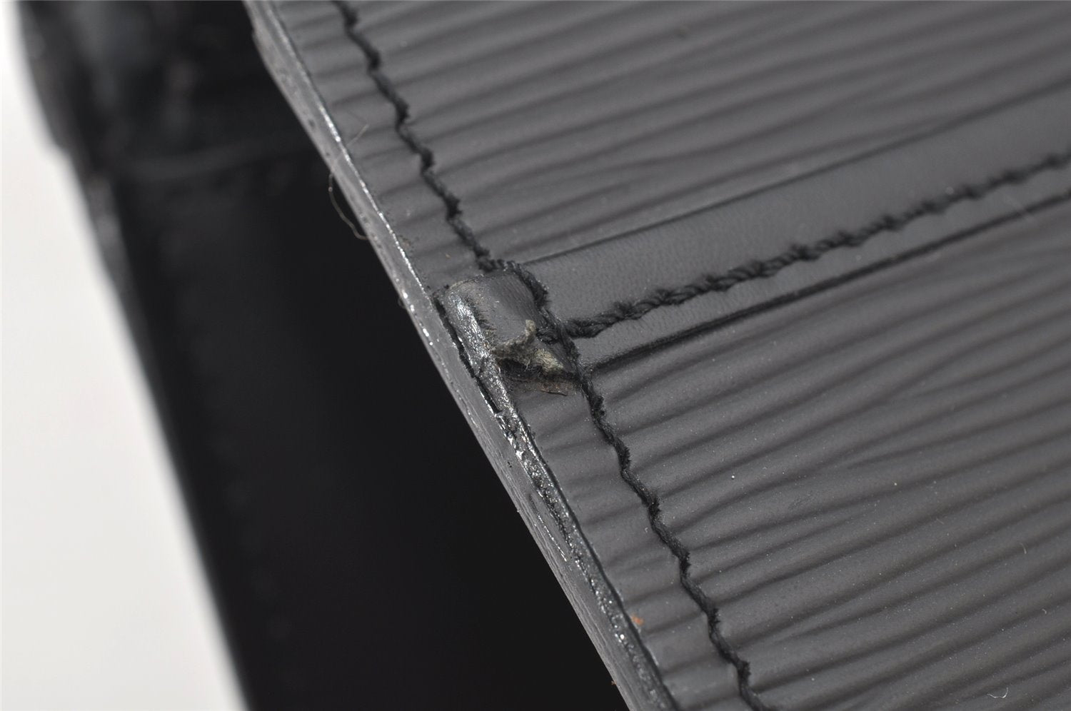 Authentic Louis Vuitton Epi Riviera Hand Bag Black M48182 LV Junk 4416K