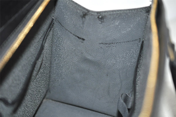 Authentic Louis Vuitton Epi Riviera Hand Bag Black M48182 LV Junk 4416K