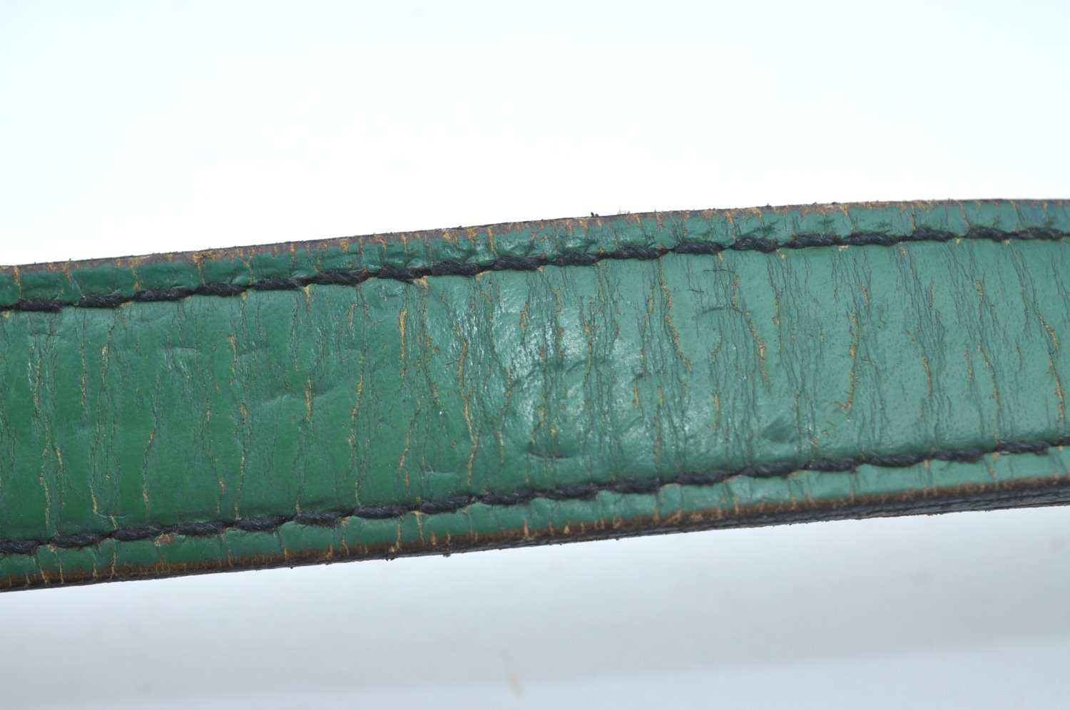 Authentic Louis Vuitton Epi Noe Shoulder Drawstring Bag Green M44004 LV 4418I