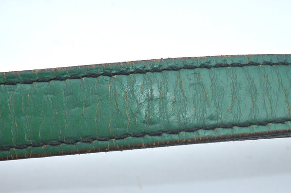 Authentic Louis Vuitton Epi Noe Shoulder Drawstring Bag Green M44004 LV 4418I