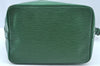 Authentic Louis Vuitton Epi Noe Shoulder Drawstring Bag Green M44004 LV 4418I