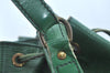 Authentic Louis Vuitton Epi Noe Shoulder Drawstring Bag Green M44004 LV 4418I