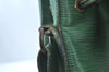 Authentic Louis Vuitton Epi Noe Shoulder Drawstring Bag Green M44004 LV 4418I