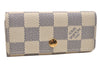 Authentic Louis Vuitton Damier Azur Multicles 4 Key Case Holder N60020 LV 4418J