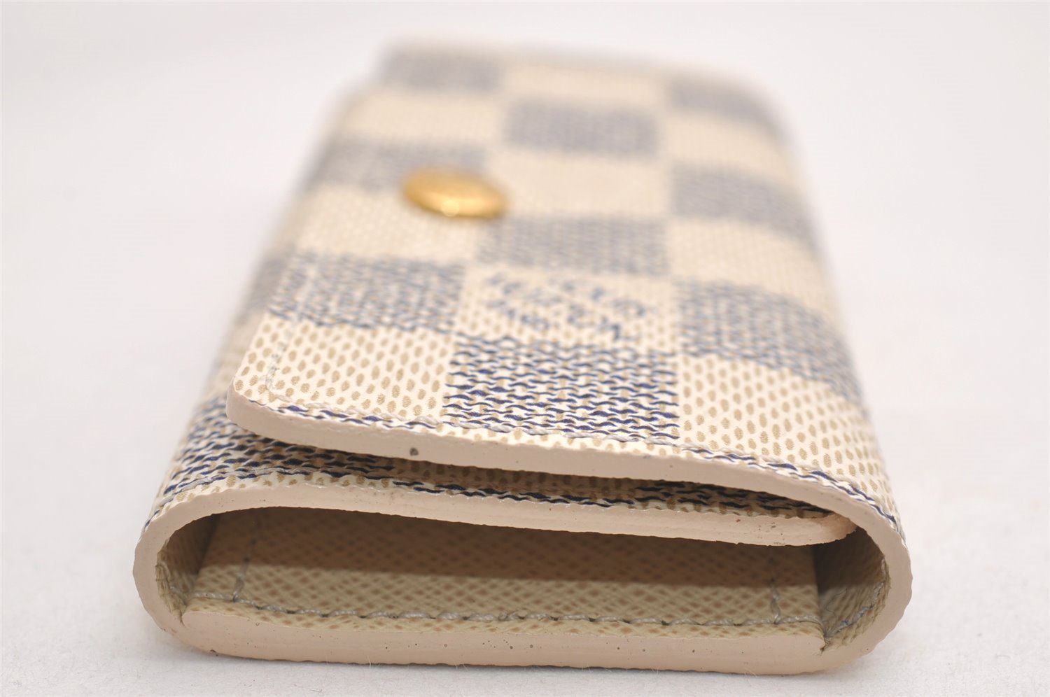 Authentic Louis Vuitton Damier Azur Multicles 4 Key Case Holder N60020 LV 4418J