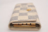 Authentic Louis Vuitton Damier Azur Multicles 4 Key Case Holder N60020 LV 4418J