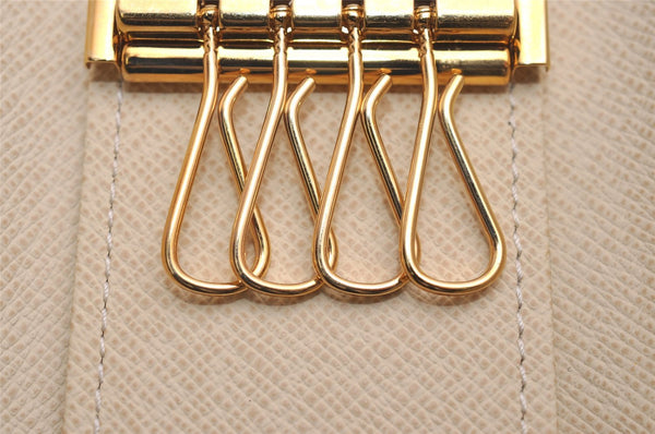 Authentic Louis Vuitton Damier Azur Multicles 4 Key Case Holder N60020 LV 4418J