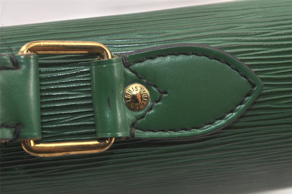 Authentic Louis Vuitton Epi Serviette Conseiller Briefcase Green M54424 LV 4418K