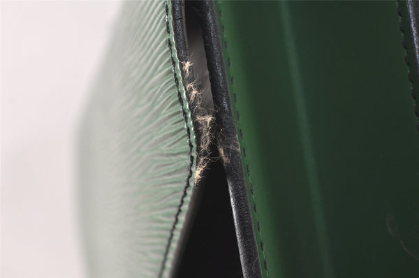 Authentic Louis Vuitton Epi Serviette Conseiller Briefcase Green M54424 LV 4418K