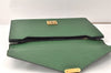 Authentic Louis Vuitton Epi Serviette Conseiller Briefcase Green M54424 LV 4418K