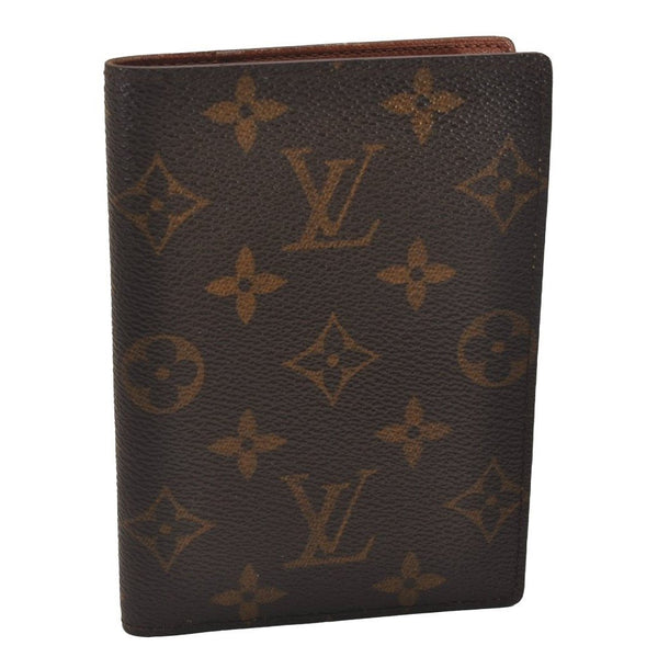 Authentic Louis Vuitton Monogram Couverture Passport Cover M60179 LV 4419J