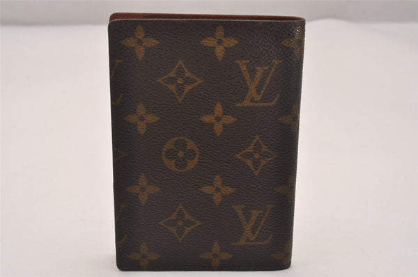 Authentic Louis Vuitton Monogram Couverture Passport Cover M60179 LV 4419J