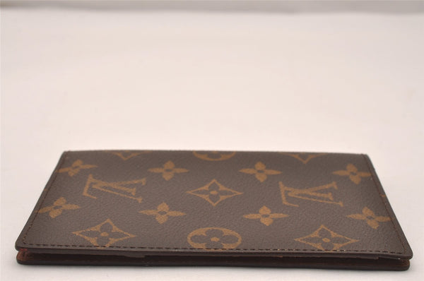Authentic Louis Vuitton Monogram Couverture Passport Cover M60179 LV 4419J