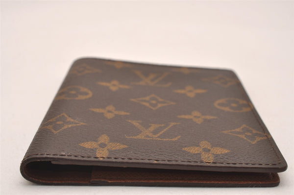 Authentic Louis Vuitton Monogram Couverture Passport Cover M60179 LV 4419J