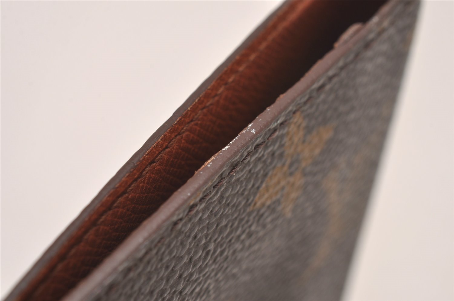 Authentic Louis Vuitton Monogram Couverture Passport Cover M60179 LV 4419J