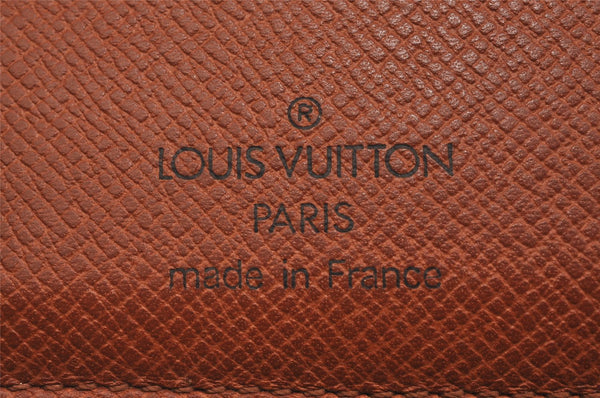 Authentic Louis Vuitton Monogram Couverture Passport Cover M60179 LV 4419J