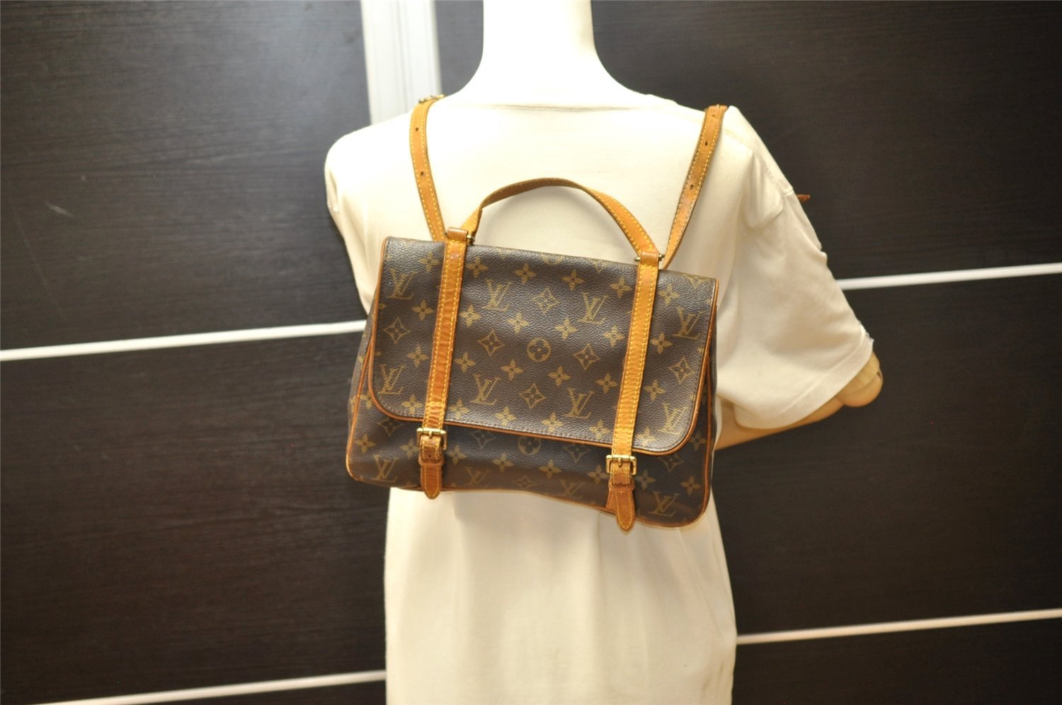 Auth Louis Vuitton Monogram Marelle Sac A Dos Backpack Hand Bag M51158 LV 4419K