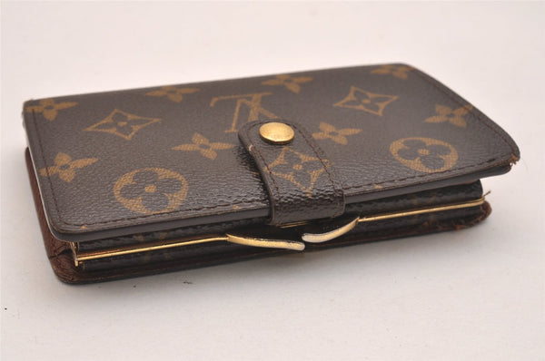 Auth Louis Vuitton Monogram Porte Monnaie Billets Viennois M61663 Wallet 4420J